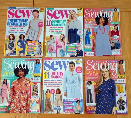 Sewing pattern magazines - sewing,