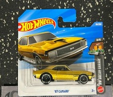 GM 67 CAMARO GOLD Hot Wheels