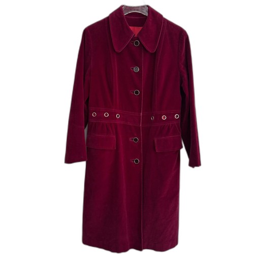 Vintage velvet opera coat - velvet,