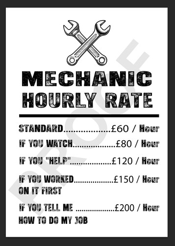 Funny metal aluminium - funny, sign
