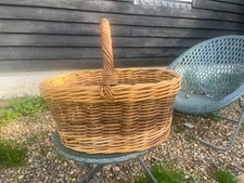 Large Wicker Shopping Basket -