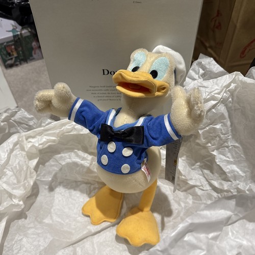 Steiff donald duck limited - duck,