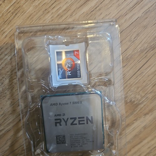 Amd ryzen 5800x - 7, cpu