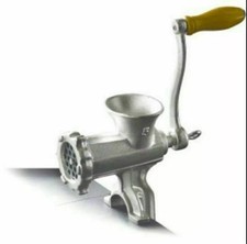 Hand Operated Cast Iron Manual Rotary Beef Sausage Maker Meat Mincer Grinder 5