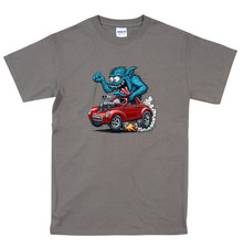 In the Style Of Ed Roth of Rat Fink fame Monster Hotrod T Shirts  All Sizes