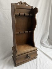 Vintage French Oak Spoon Rack