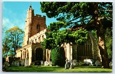 Postcard Cavendish St Mary's Church Suffolk England
