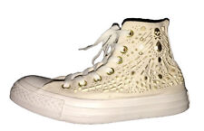 CONVERSE ALL STAR Embellished Canvas Sneakers 36.5 EUR/4UK Great Condition