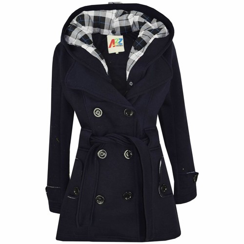 Kids girls overcoats hooded - kids,