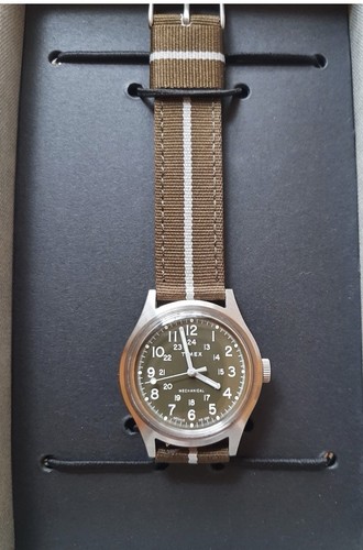 Timex mk1 36mm mechanical wind - mk1,