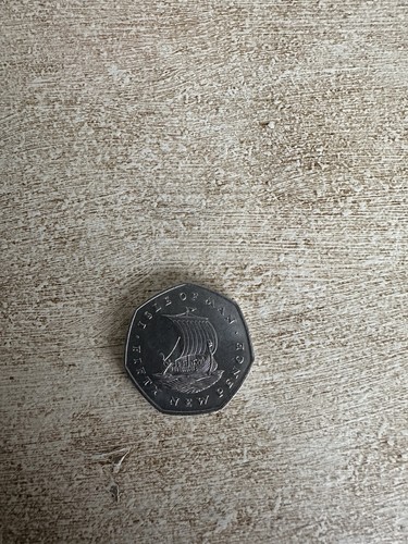 1971 isle man 50p - of,