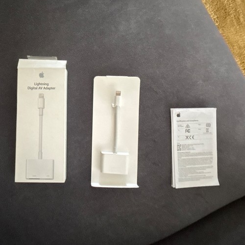 Apple lightning digital - lightning, av