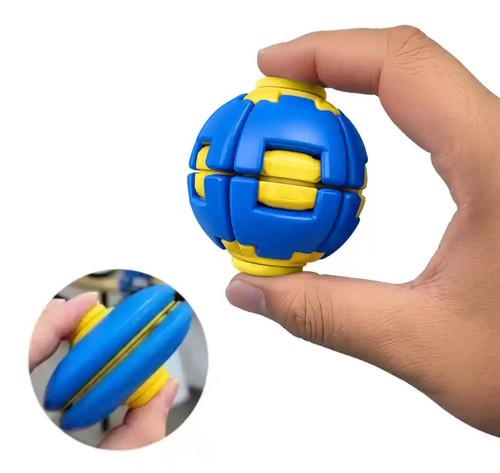 Push spin kinetic ball - push, to