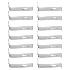  50 Pcs Glazed Tile Fixing Hook Non-slip Roof Clips Anchor Buckles
