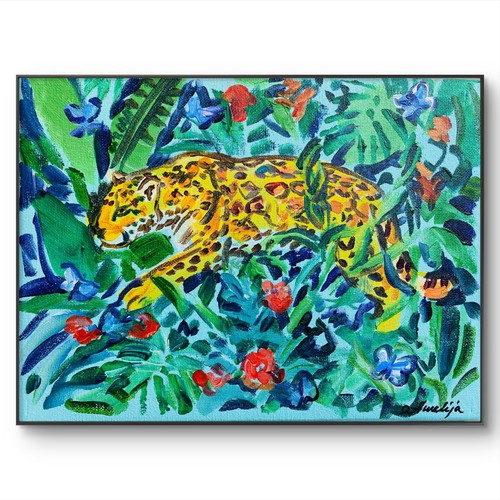 Expressive 12x9 jungle - expressive, 12x9”
