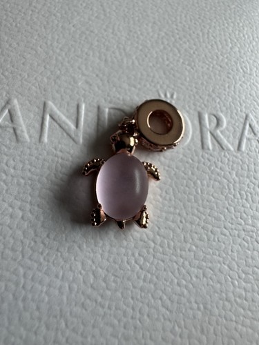 Pandora rose gold pink - , turtle