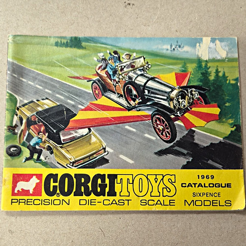 Corgi toys 1969 catalogue - toys,