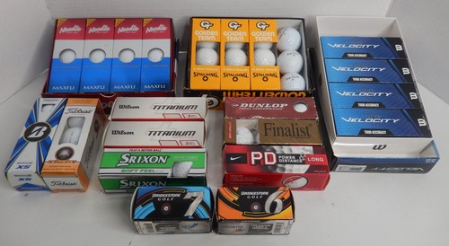 Assorted golf ball lot - assorted,