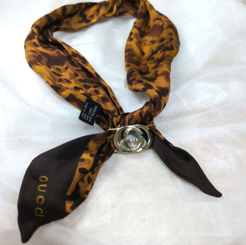 Gucci silk scarf twilly - gucci,