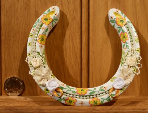 Real steel horseshoe good luck - steel,