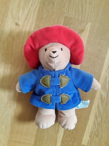 Paddington bear velour plush - bear,