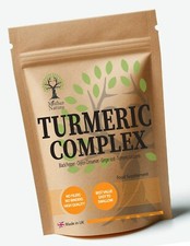 Turmeric Complex Clean Natural Turmeric Black Pepper Ginger Root Ceylon Cinnamon