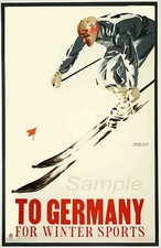 VINTAGE GERMANY SKI WINTER