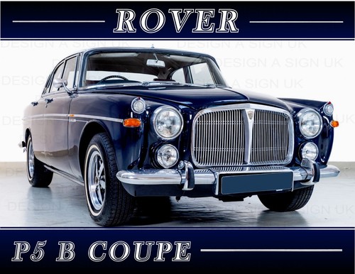 Rover coupe m1330 - p5, sign
