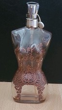 Jean Paul Gaultier 100ml Classique Rose Lace Empty Bottle