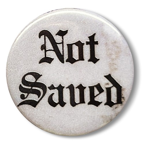 Not saved pin badge - not,