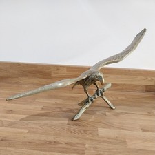 Large Vintage Solid Brass