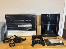 Sony PlayStation 3 Console 60gb Backwards Compatible Boxed PS3 sealed unit !!!!!