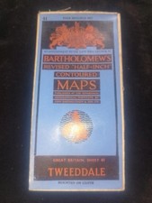 Vintage Tweeddale map John
