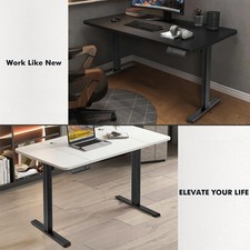 72-117cm Electric Standing Desk Height Adjustable Home Office Sit Stand Table