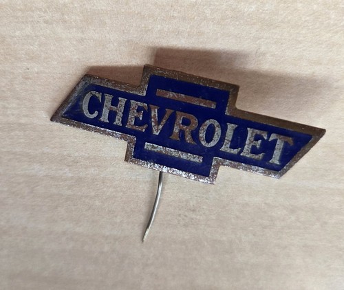 Vintage enamel chevrolet logo - vintage,