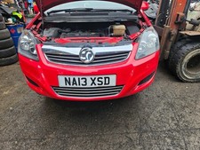 2008 - 13 Vauxhall Zafira MK2 B Face Lift - Front Bumper In Red Z50B Some Marks