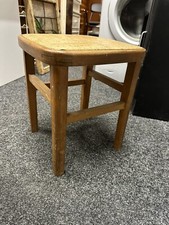 Retro Stool Kitchen Beech Frame 