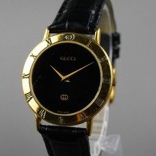 GUCCI Men's Watch 3000M Gold
