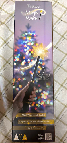 Festive magic wand - festive,