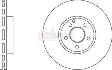 Fahren FBD6560 Brake Disc