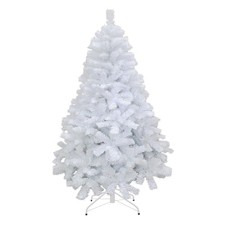 White Christmas Tree Bushy Pine Artificial Outdoor Xmas Home Decoration 4-12FT