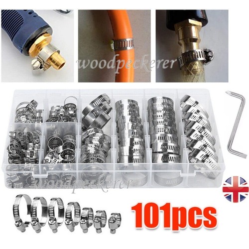 101 pcs assorted stainless - pcs,