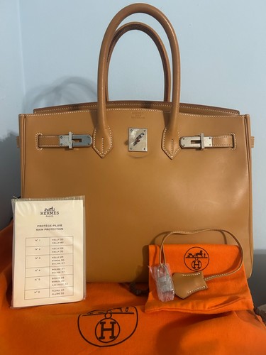 Hermes birkin vache naturel - hermes,