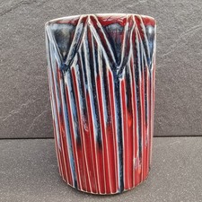 Poole pottery delphis carved - poole,