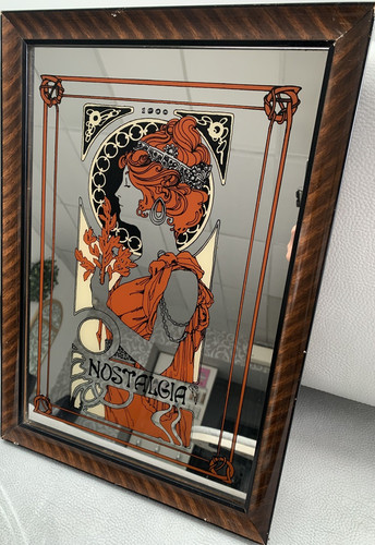 Alphonse mucha mirror - mucha,