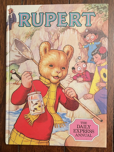 Vintage 1986 rupert bear - vintage,