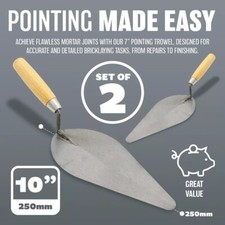 2 X 10" POINTING TROWEL WOODEN