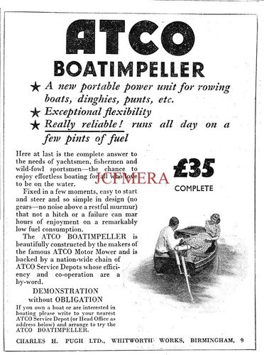 Atco boatimpeller dinghy - atco,