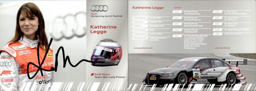 Katherine legge audi sport - katherine,