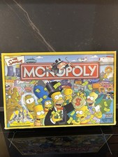 The Simpsons Monopoly Board